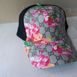 Gucci Hat Snapback Cherry Blossom